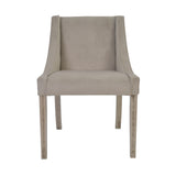 Erin - Wing Dining Chair, Accent Velvet Chair-Chair-Belle Fierté