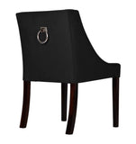 Vitum - Knocker Dining Chair, Velvet Accent Chair-Chair-Belle Fierté