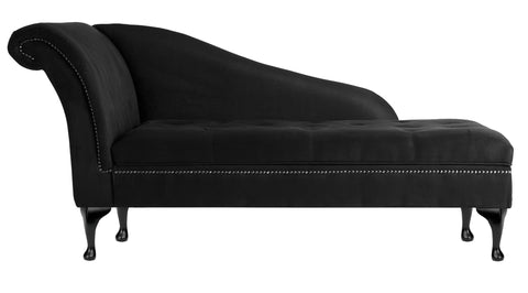 Tamara - Chesterfield Velvet Chaise Lounge, Day Bed-Chaise Lounge-Belle Fierté