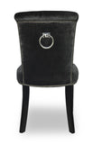 Grace - Studded Back Ring Velvet Chesterfield Dining Chair-Chair-Belle Fierté