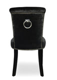 Grace - Studded Back Ring Velvet Chesterfield Dining Chair-Chair-Belle Fierté