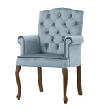 Fiona - Chesterfield Velvet Occasional Chair, Accent Chair-Chair-Belle Fierté