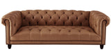 Maryland - Genuine Italian Leather 3 Seater Chesterfield Sofa-Sofa-Belle Fierté