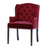 Patric - Tufted Occasional Velvet Knocker Chair-Chair-Belle Fierté