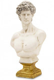 Leonardo - Bust Sculpture-Vases & Ornaments-Belle Fierté