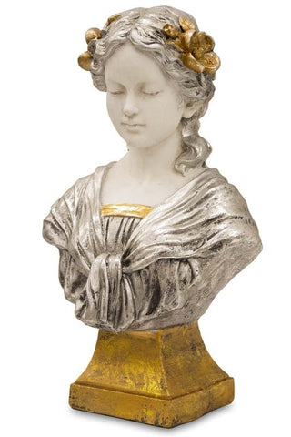 Maria - Bust Sculpture-Vases & Ornaments-Belle Fierté