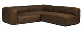 Corby - Modern Sectional Leather Corner Sofa-Sofa-Belle Fierté