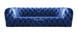 Milan - Luxury Contemporary Chesterfield Genuine Italian Leather Sofa-Sofa-Belle Fierté