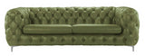 Gautier- Luxury Contemporary Chesterfield Genuine Italian Leather Sofa-Sofa-Belle Fierté