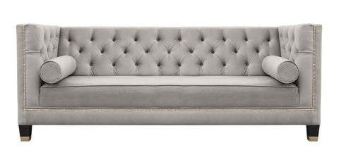 Amelia - Elegant 2.5 Seater Tufted Velvet Sofa-Sofa-Belle Fierté