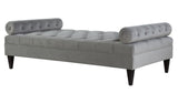 Seville - Glamour Chesterfield Chaise Lounge, Velvet Bench-Chaise Lounge-Belle Fierté