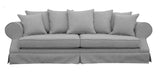 Homerton - Hamptons Style 3 Seater Fabric Sofa-Sofa-Belle Fierté