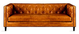 Flavia - Contemporary Chesterfield Genuine Leather Sofa-Sofa-Belle Fierté