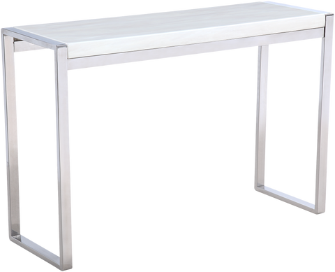 BRISTOL- Luxury Console Table, Chrome Base Glamour Console Table-Console table-Belle Fierté