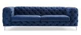 Paria - Contemporary Chesterfield 3 Seater Velvet Sofa-Sofa-Belle Fierté