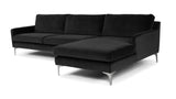 Umage - Contemporary Velvet Corner Sofa-Sofa-Belle Fierté