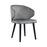 Carson - Contemporary Velvet Dining Chair-Chair-Belle Fierté