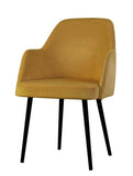 Mocate - Contemporary Velvet Dining Chair-Chair-Belle Fierté