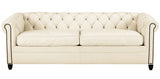 Rufina - Genuine Italian Leather Chesterfield Studded Sofa-Sofa-Belle Fierté