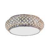 Ella - Luxury Flush Ceiling Light, Elegant Crystal Chandelier-Ceiling Lamp-Belle Fierté
