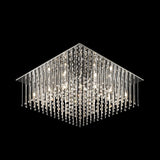 Alessio - Luxury Flush Ceiling Light, Elegant Crystal Chandelier-Ceiling Lamp-Belle Fierté