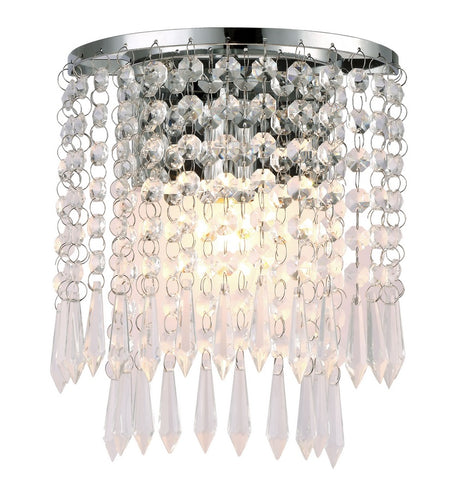 Margela- Glamour Wall Lamp, Crystal Wall Light-Wall Light-Belle Fierté