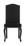 Daphne - Traditional Studded Velvet Dining Chair-Chair-Belle Fierté