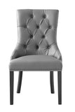 Declan - Genuine Leather Tufted Dining Chair-Chair-Belle Fierté