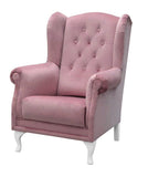 Parma - Backwing Velvet Chair, Wing Armchair-Armchair-Belle Fierté