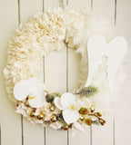 Door Wreath - Luxury Feather Christmas Home Door Decoration-Christmas Decorations-Belle Fierté
