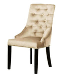 Carolyn - Velvet Nailhead Dining Chair-Chair-Belle Fierté