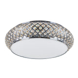 Eva - Luxury Flush Ceiling Light, Elegant Crystal Chandelier-Ceiling Lamp-Belle Fierté