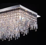 Irene - Luxury Flush Ceiling Light, Elegant Crystal Chandelier-Ceiling Lamp-Belle Fierté