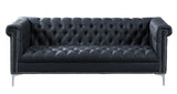 Ferrata - Contemporary 3 Seater Tufted Leather Sofa-Sofa-Belle Fierté