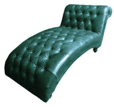 Blackheath - Genuine Leather Chesterfield Chaise Lounge-Chaise Lounge-Belle Fierté