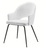 Gino - Bouclé Dining Chair-Chair-Belle Fierté