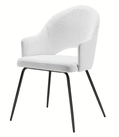 Gino - Bouclé Dining Chair-Chair-Belle Fierté