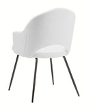 Gino - Bouclé Dining Chair-Chair-Belle Fierté