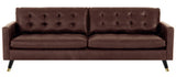 Grazia - Contemporary Genuine Italian Leather Sofa-Sofa-Belle Fierté