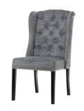 Iris - Wing Chesterfield Dining Chair-Chair-Belle Fierté