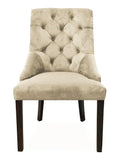 Savannah - Chesterfield Knocker Ring Velvet Dining Chair-Chair-Belle Fierté