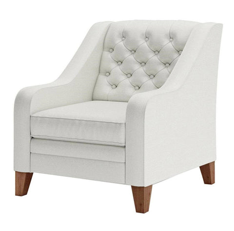 Kinsley - Elegant Chesterfield Armchair, Occasional Chair-Armchair-Belle Fierté