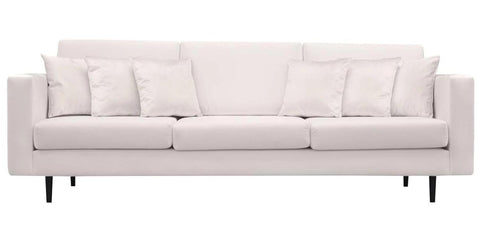 Pria - Modern Velvet 4 Seater Sofa-Sofa-Belle Fierté
