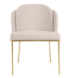 Loretto - Bouclé Dining Chair-Chair-Belle Fierté