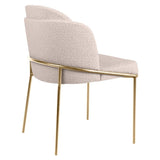 Loretto - Bouclé Dining Chair-Chair-Belle Fierté