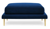 Montel - Velvet Ottoman, Coffee Table-Ottoman-Belle Fierté
