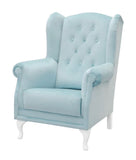 Parma - Backwing Velvet Chair, Wing Armchair-Armchair-Belle Fierté