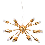 Nova- Modern 18 Light Gold Ceiling Lamp, Contemporary Chandelier-Ceiling Lamp-Belle Fierté