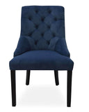 Savannah - Chesterfield Knocker Ring Velvet Dining Chair-Chair-Belle Fierté