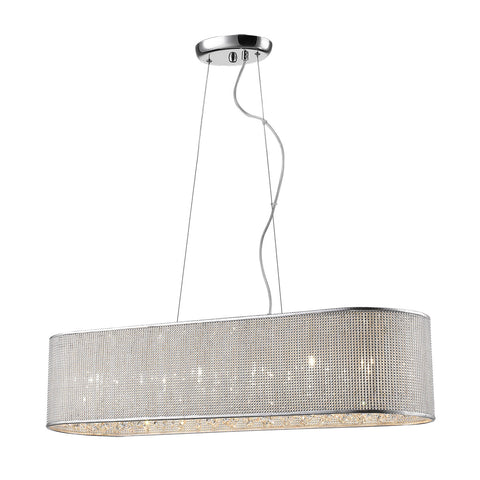 Andrea- Modern Crystal Kitchen Dining Room Ceiling Pendant Lamp-Ceiling Lamp-Belle Fierté